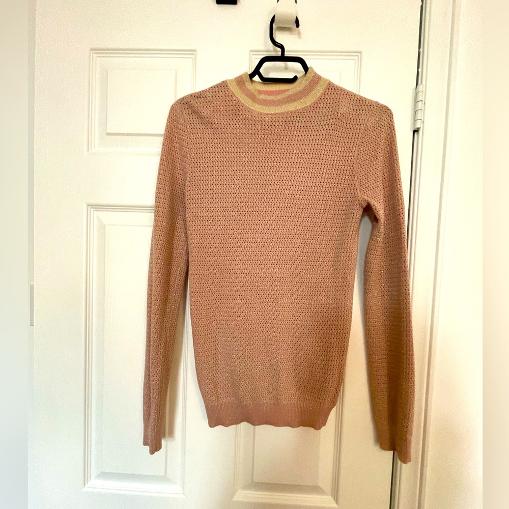 Tristan top pink mettalic small